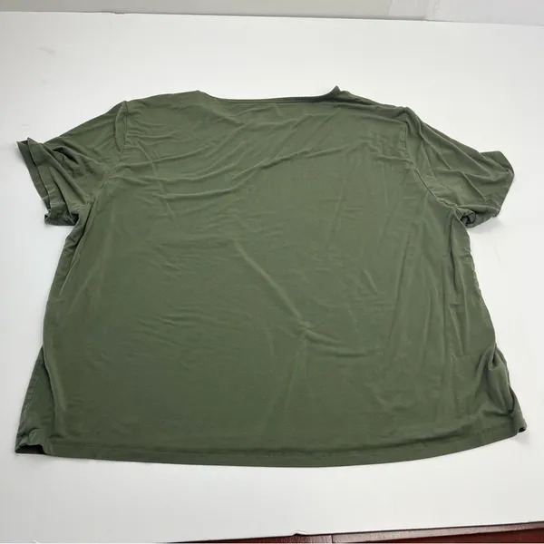 Cozy Earth Women’s Short Sleeve Shirt Top Size XL Pocket Bamboo Blend‎ *FLAW - Image 8
