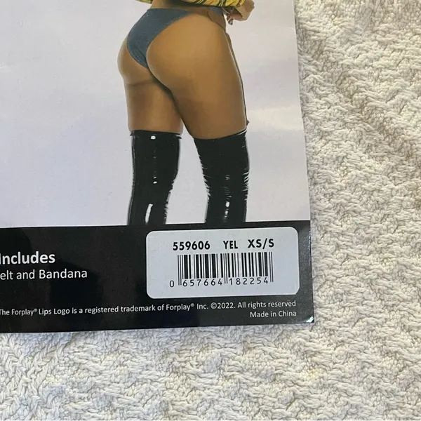 NEW Forplay Sexy Cowboy Sheriff Costume Size XS/S - Image 5
