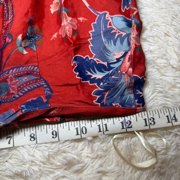 Farm Rio Red Luang Maxi Skirt Size XS NWOT. - Image 5