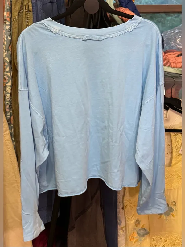 NWOT Free People FP Movement Inspire Layer - bright blue - XL - Image 9