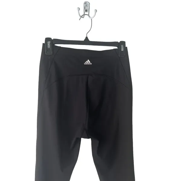Adidas Size Medium Black High Rise Workout‎ Running Leggings - Image 4