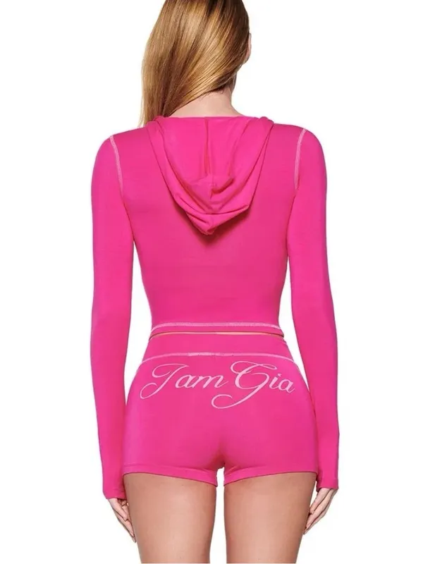 I.AM.GIA Blare Hoodie Pink XS NWT IN PACKAGE - Image 4