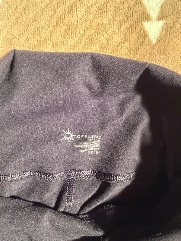 Aerie Foldover Flare Leggings - Image 3