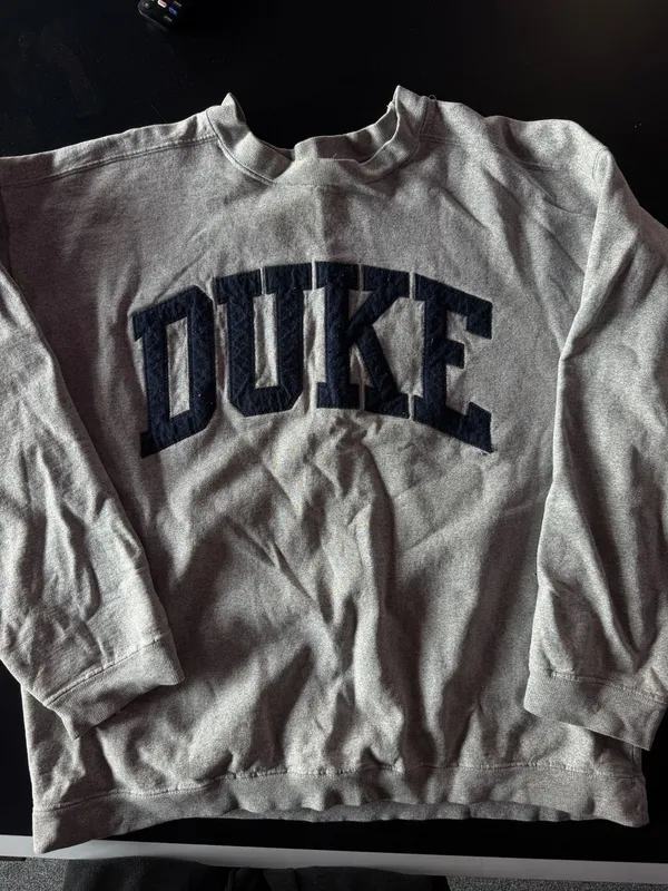 Vintage DUKE crewneck Gray Size XXL - Image 7