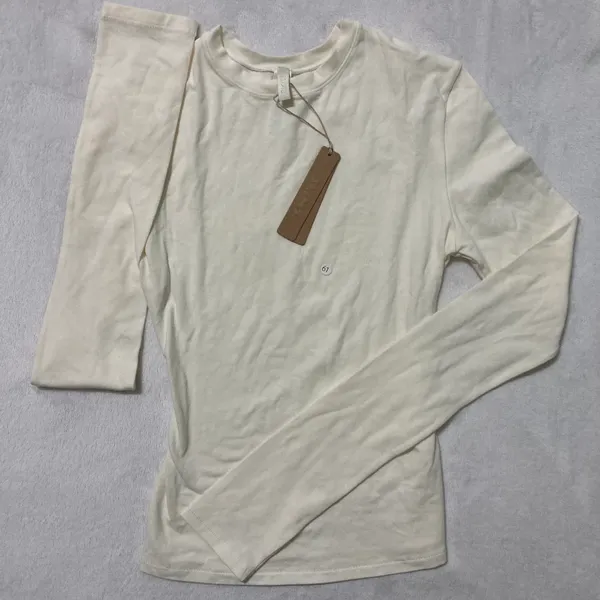 Cotton Jersey Long Sleeve T-Shirt XS - Image 2