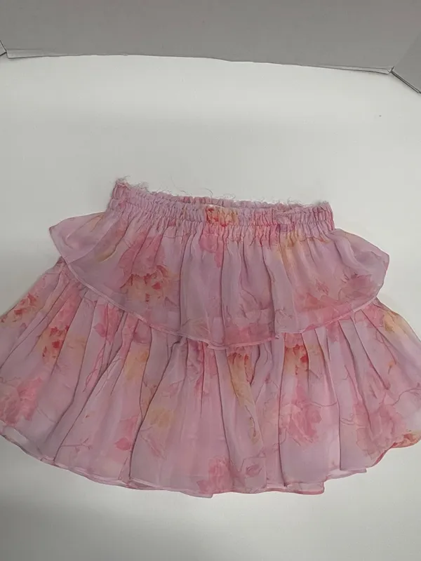Love‎ Shack Fancy - Summer Morning Ruffle Mini Skirt - Size S. - Image 6