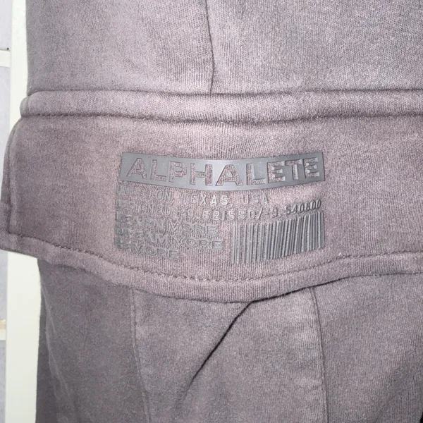 Alphalete Gray‎ Athletic Gym Lounge Cargo Jogging Pants Sweatpants Women's XXL - Image 10