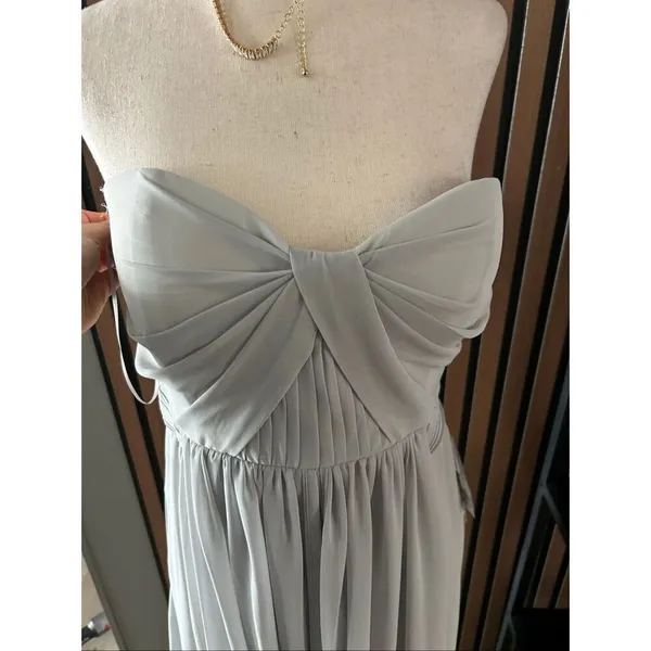 Birdy Grey maxi bridesmaid mother of the bride made of honor grey convertible dr - Image 8