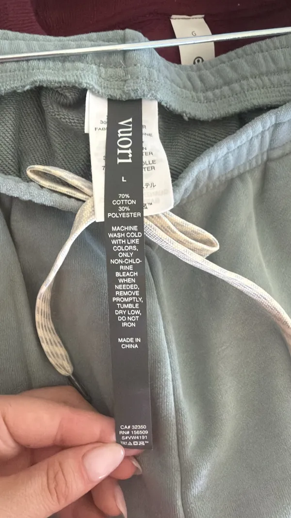 Vuori Large Sedona Straight Leg Sweatpants in Mist - Image 8