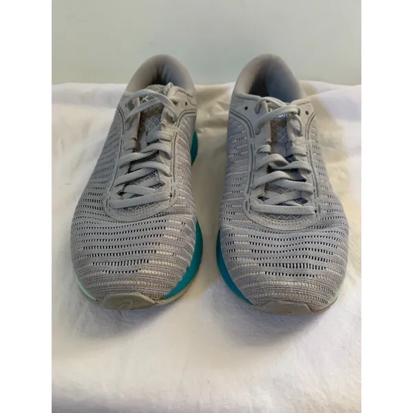 Asics Women's Dynaflyte 2 Womens Size 7.5 Running Shoe Gray Teal FlyteFoam - Image 3