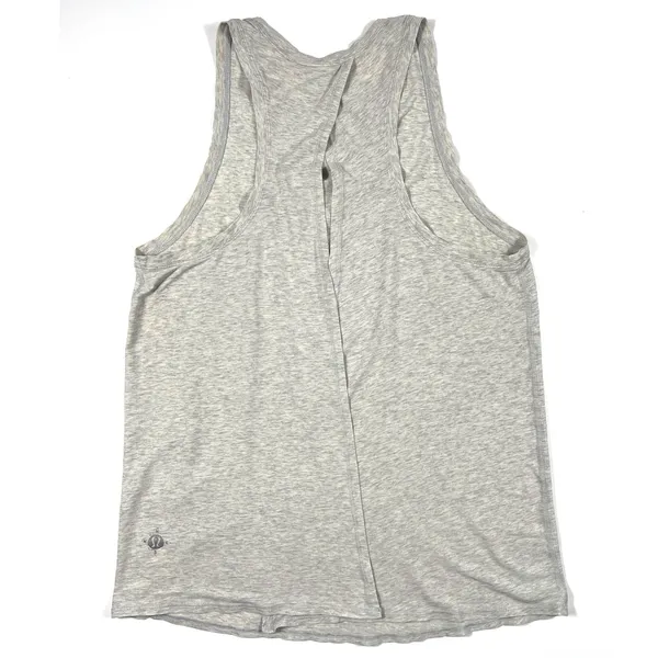 Lululemon Find Your True North Feather Tank Top Small Heathered Gray Yoga EUC‎ - Image 4