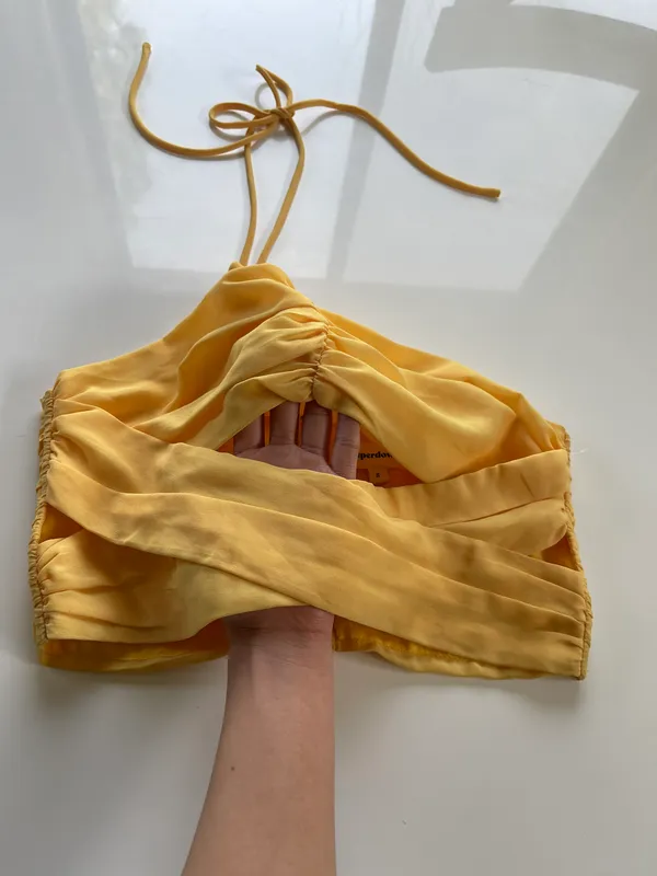 Yellow Halter Top - Image 4