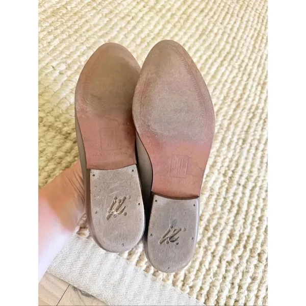 Nike Air Gray Leather Mary Jane Flats Buckle Shoes Women’s US 7 Made in Brazil - Image 7
