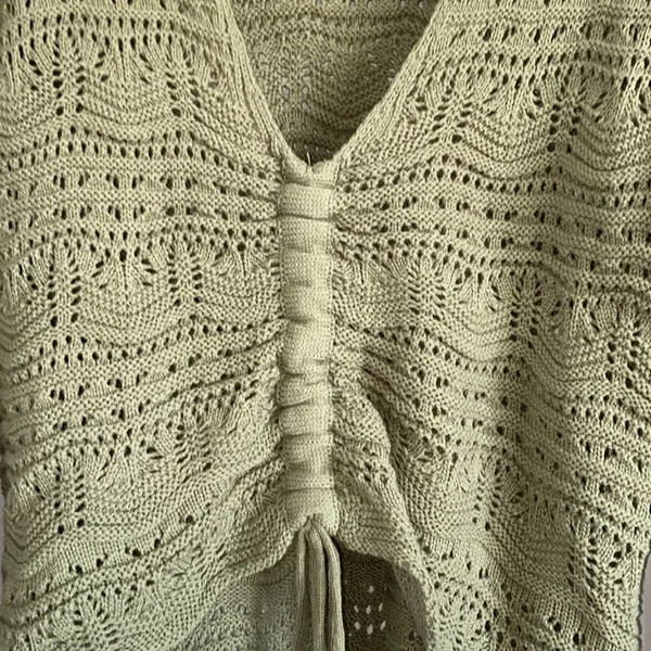 NWT Lightweight Sage Springtime Sweater Size M - Image 2