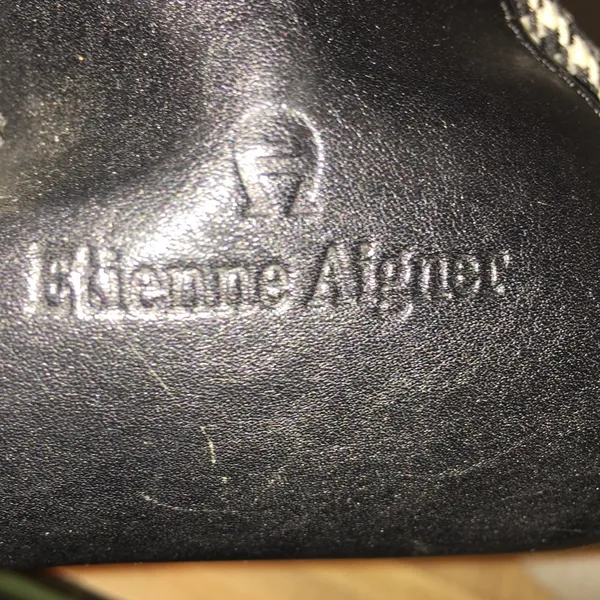 Etienne Aigner houndstooth mini bag - Image 6