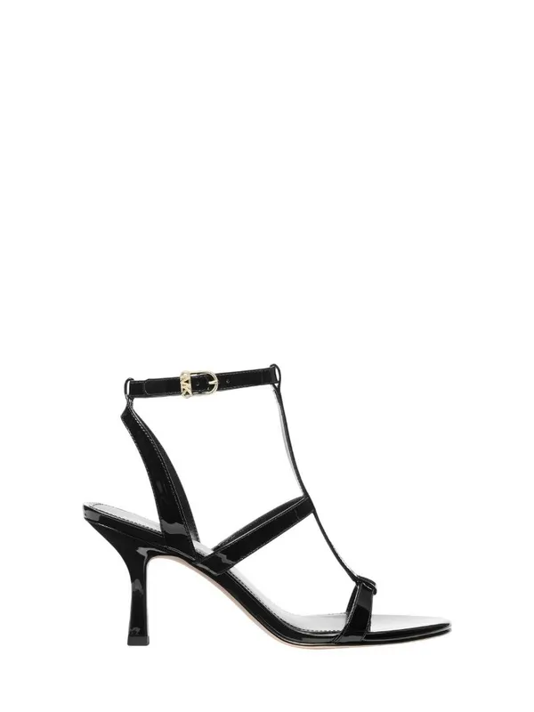 Michael Michael Kors Nara Mid T-Strap Stiletto Sandals 40S6NRMS1A Black 10M - Image 12