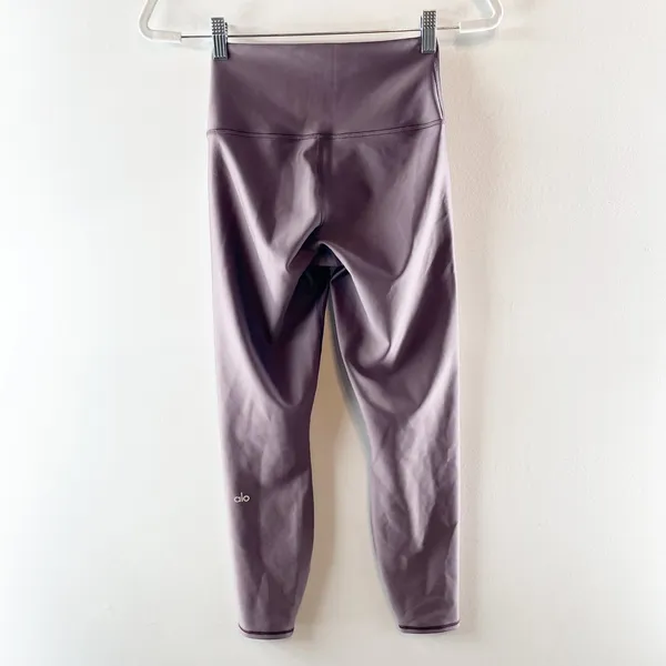 Alo 7/8 Airlift High Waist Leggings Raisinette Purple Small - Image 5