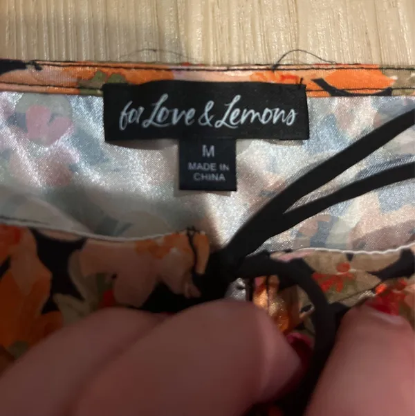 For Love & Lemons Floral Top - Image 2