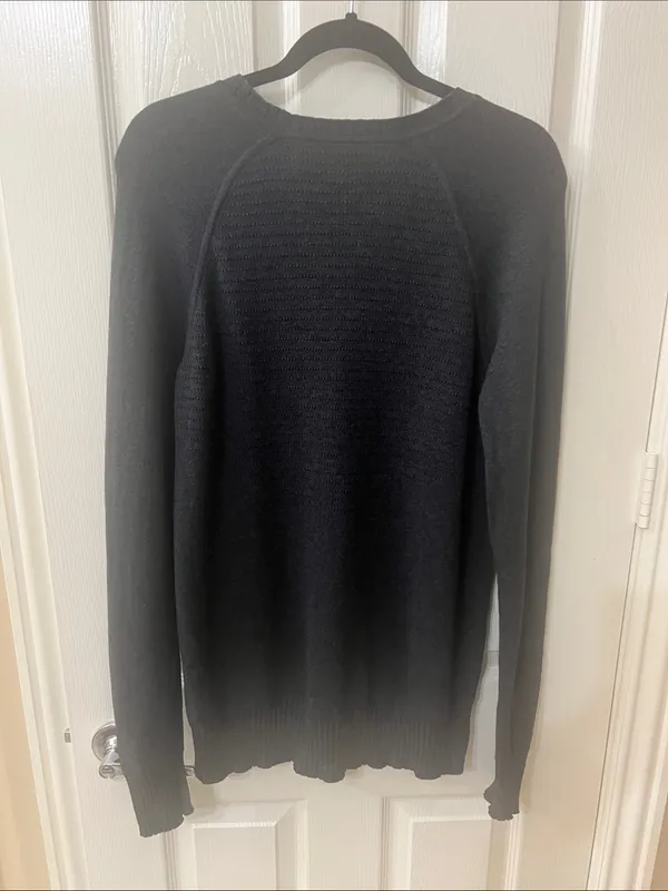 Dark Grey Crewneck Sweater 22% modal - Image 3
