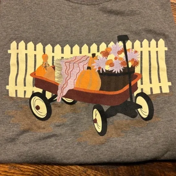Ladies Small Fall Graphic Tshirt - never worn - Image 6