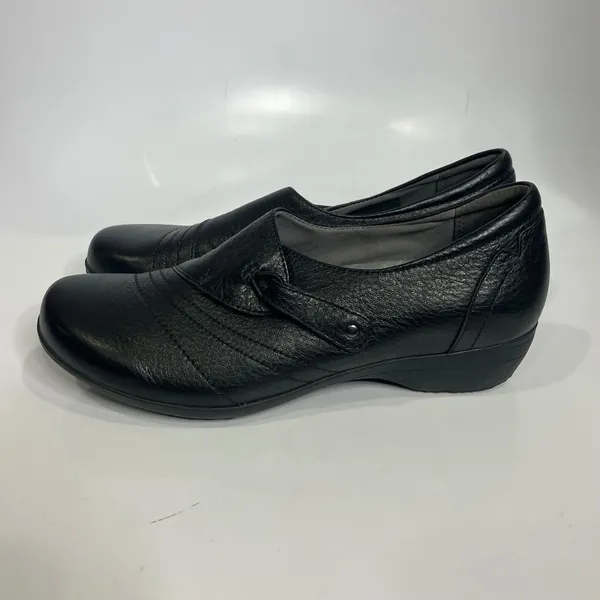 Dansko Franny black leather comfort shoes women's size 38‎ 7.5 business casual - Image 4