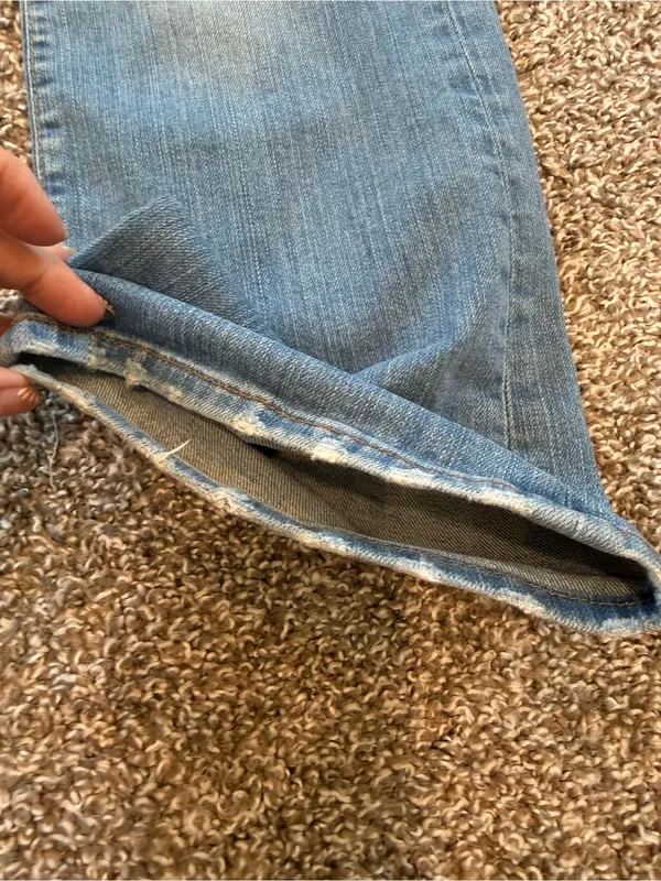 Lucky Brand Sundown Bootcut Denim Jeans Women 6/28 Blue Light Wash Casual Y2K - Image 3
