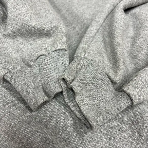 Vtg Jerzees Gray Bear Graphic large Crewneck Sweater USA American flag colorpop - Image 8