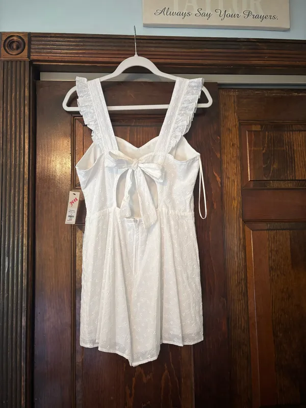 Francesca's White Romper - Image 2