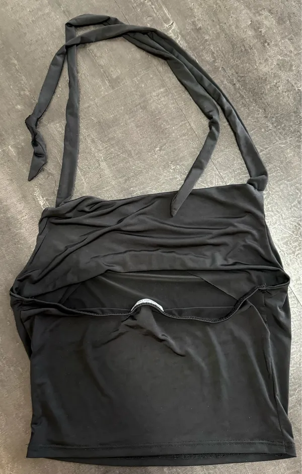 Charlotte Russe Black Halter Camisole Top - Image 4