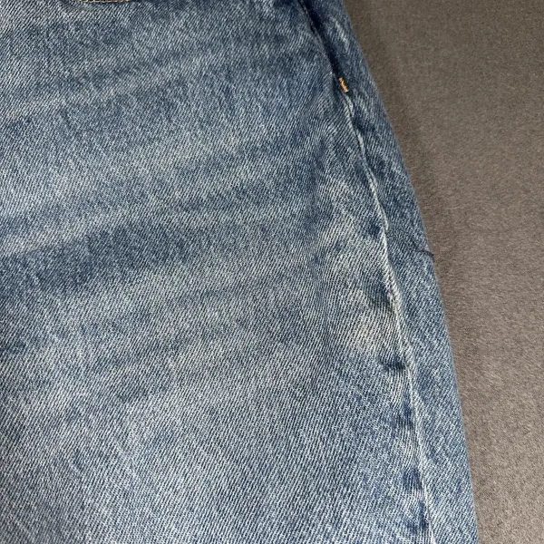 Aeropostale Curvy 90s Baggy Jeans Womens 18 Blue Light Wash High Rise Relaxed - Image 3