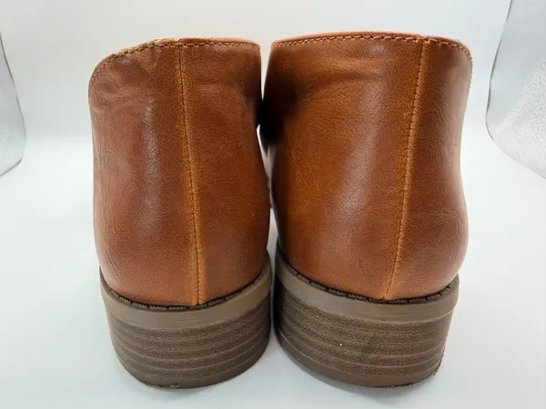 Universal Threads Brown Cutout D’Orsay Flats Minimalist Shoes Ankle Booties Boho - Image 8