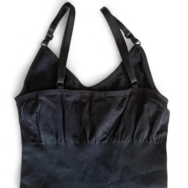 Black Sculpting Cami Bodysuit Small - Going Out Top - Image 6
