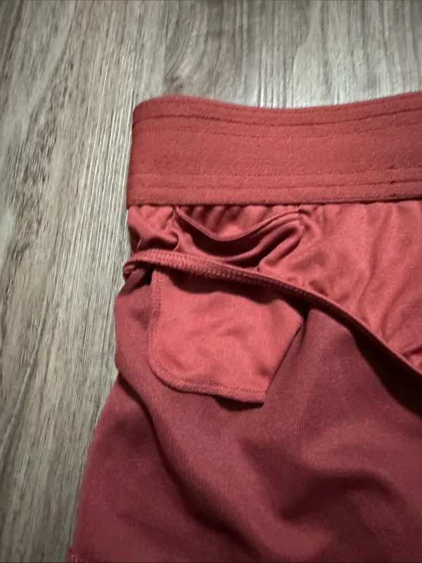 Nike Women’s Maroon Athletic Running Shorts - Image 5