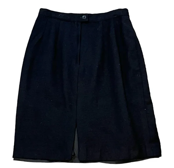GORGIO SANT ANGELO short wool skirt vintage size 8 - Image 2