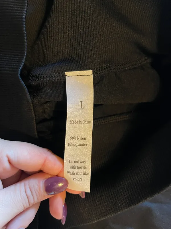 Butt Lifting Workout Shorts Black Size L - Image 4