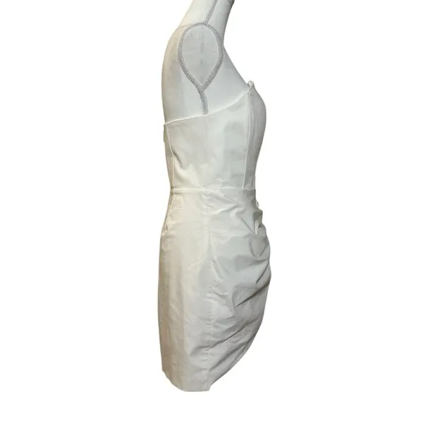 NBD Alyna Mini Dress in Ivory Medium New Womens Strapless Cocktail - Image 6