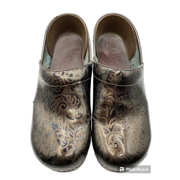 DANSKO Womens‎ Size 41(10.5) Professional Clogs ARABESQUE Brown Slip On Mule - Image 3