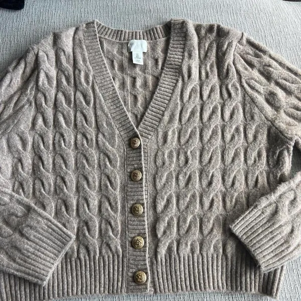 H&M Brown Cardigan - Image 2