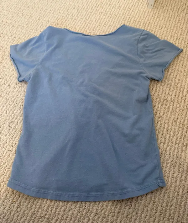 Brandy Melville Blue T-shirt - Image 2