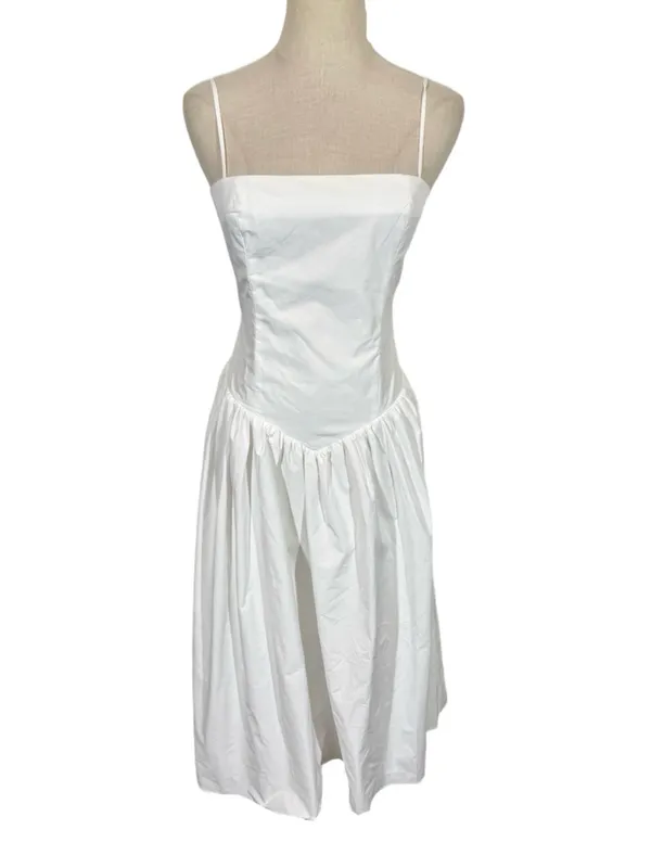 Amanda Uprichard X Revolve Delora Drop Waist Midi Dress- Still Selling - Image 5