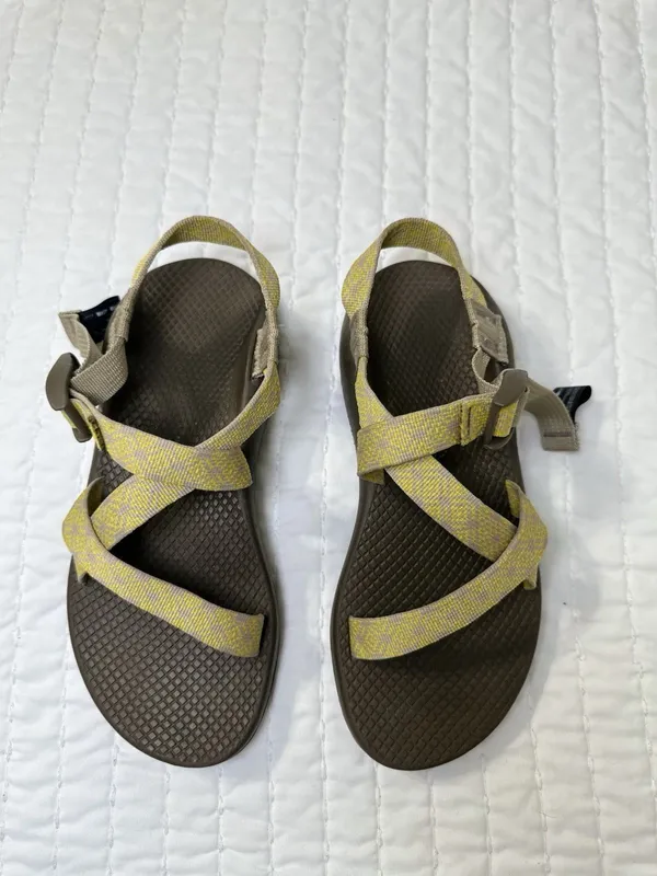 Chacos Z1 Classic Florence Yellow Sandals Women’s Size 7 Hiking Trail Outdoor - Image 11