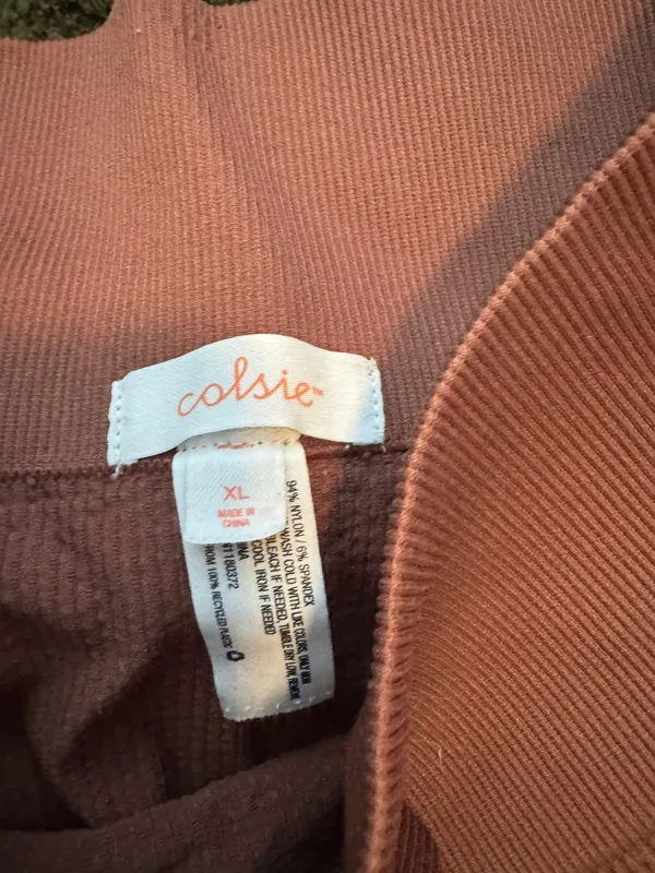 Spandex Yoga Shorts Size XL - Image 2