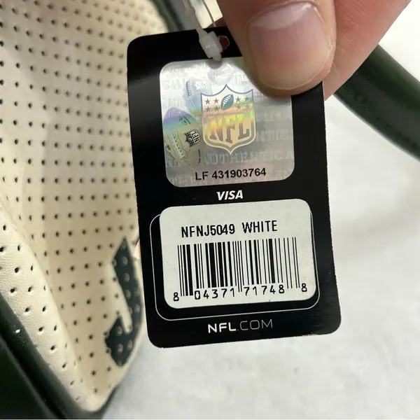 New York NY Jets NFL Football Perfect Bowler Hand Bag Women’s Purse New Defect - Image 6