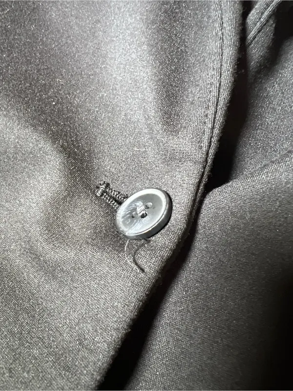 Old Navy Classic Ponte Knit Blazer Black XL - Image 10