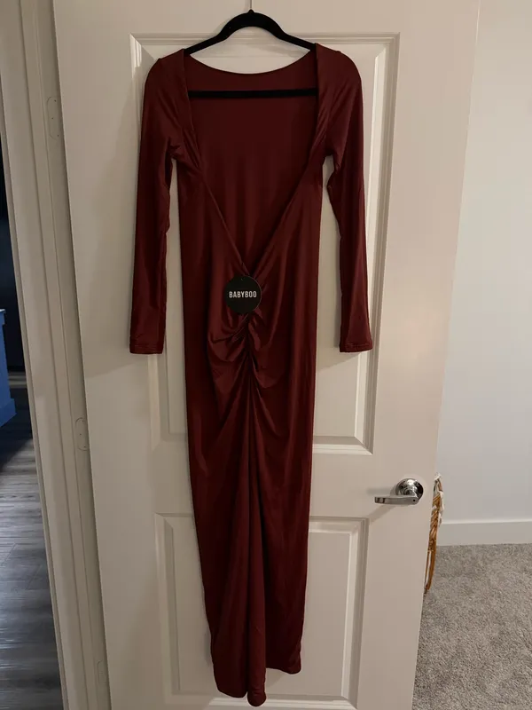 Babyboo Dress Maxi brown - Image 3