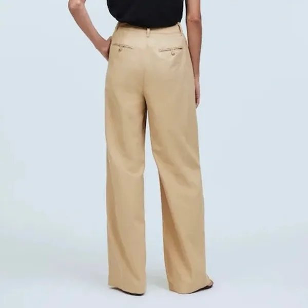 Madewell The Harlow Wide Leg Pant Women’s 00 Seed Khaki Tan NG521 - Image 6