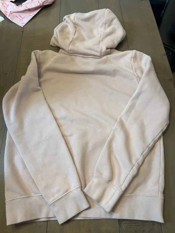 Nike Size XS Baby Pink Hoodie - Image 4