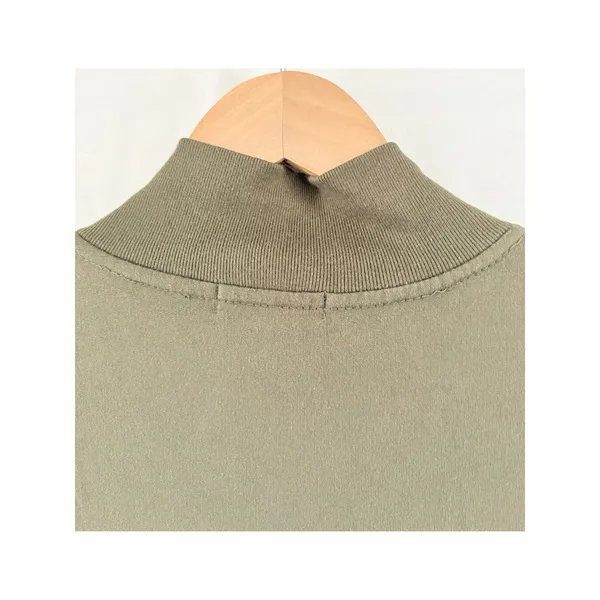 Lauren Ralph Lauren Jeans Co Womens XL Olive Green Full Zip Cotton Sweatshirt - Image 5