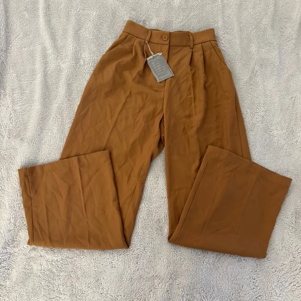 Funyyzo Brown Trousers Tan - Image 2