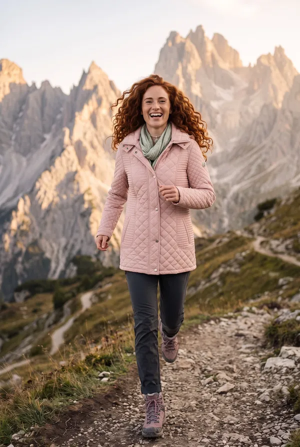 Calvin Klein Pale Pink Jacket with lining  - Image 7
